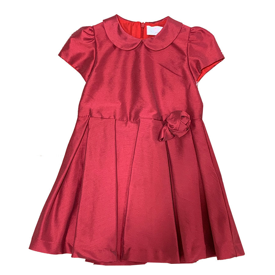 
  Abitino elegante della linea abbigliamento bambina Ambarabà, con colletto rotondo,
  zip sul d...