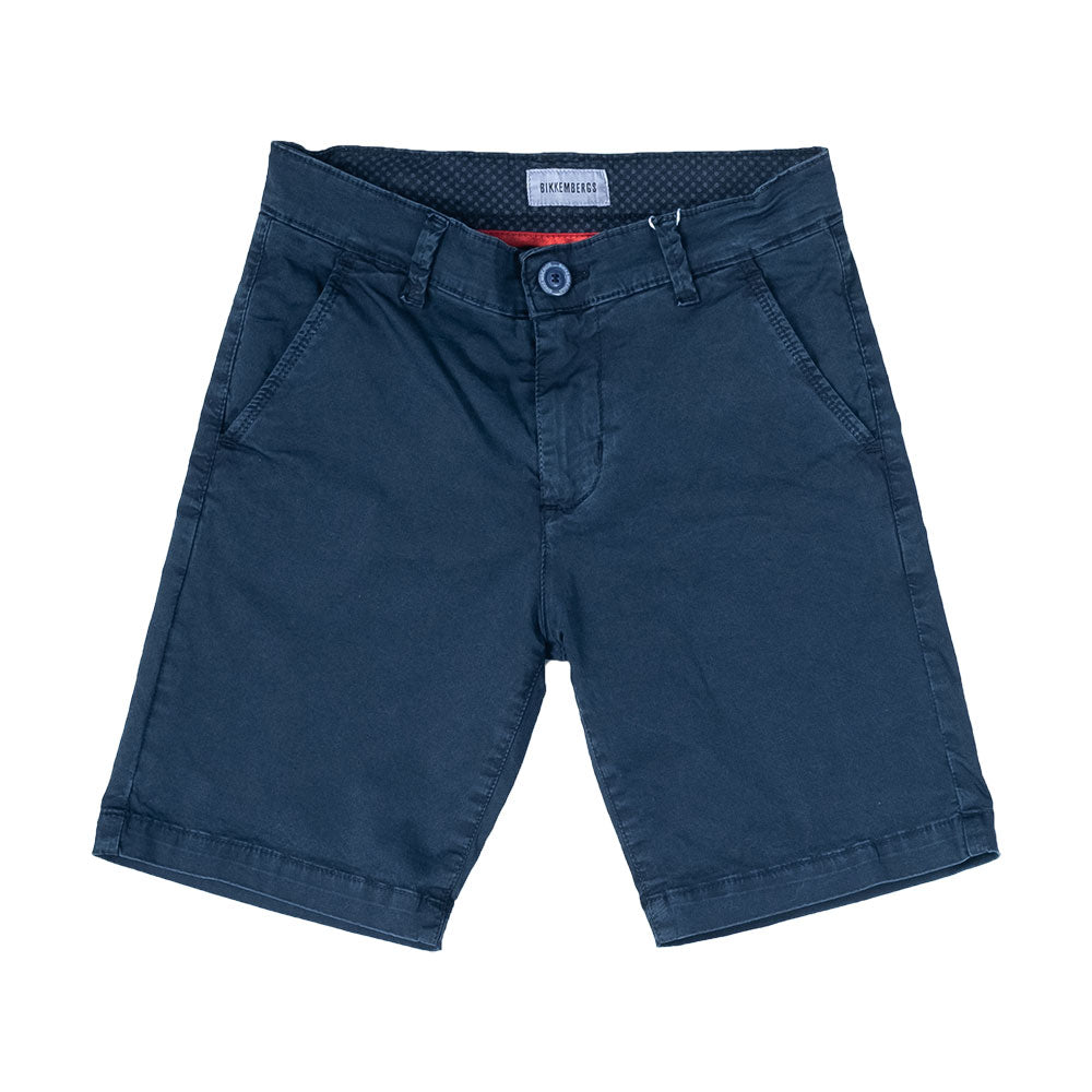 
  Bermuda della Linea Abbigliamento Bambino Bikkembergs con taschine laterali e sul
  dietro; mi...