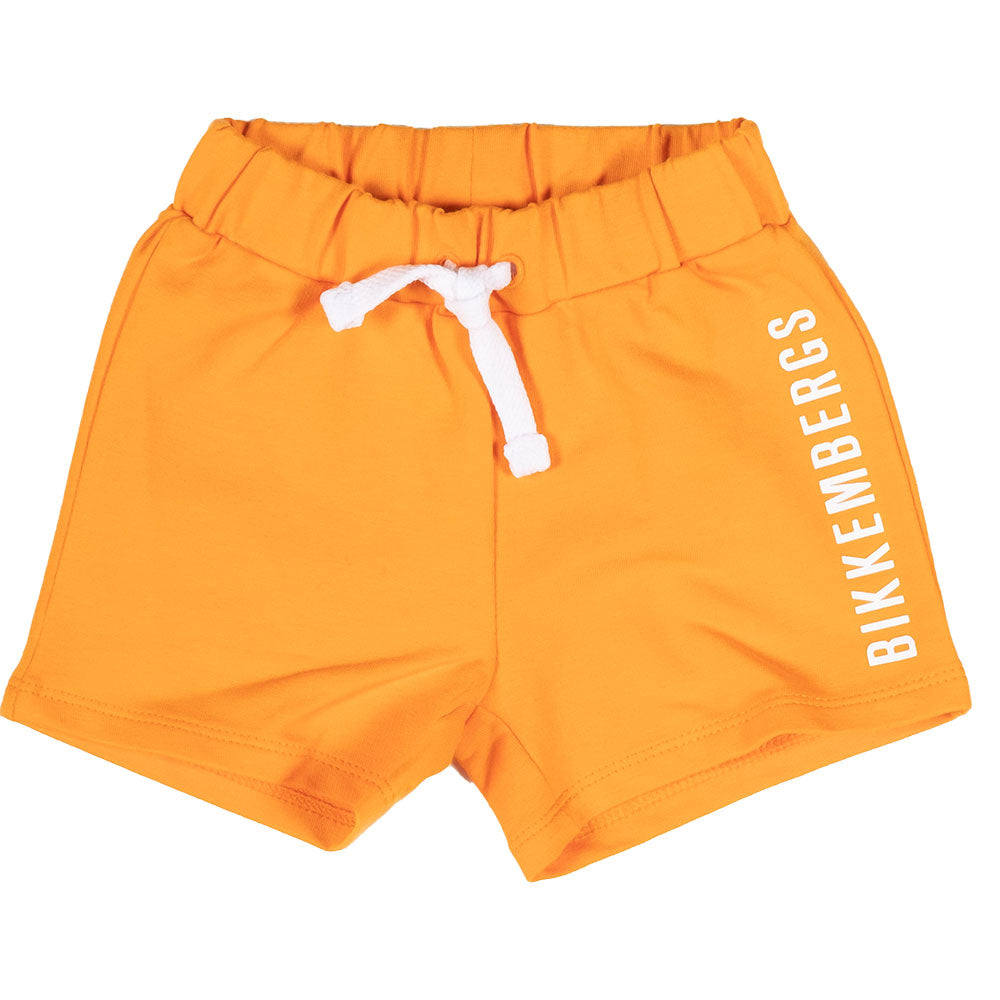 
Short morbido della Linea Abbigliamento Bambino Bikkembergs, con elastico e laccetto in vita e l...