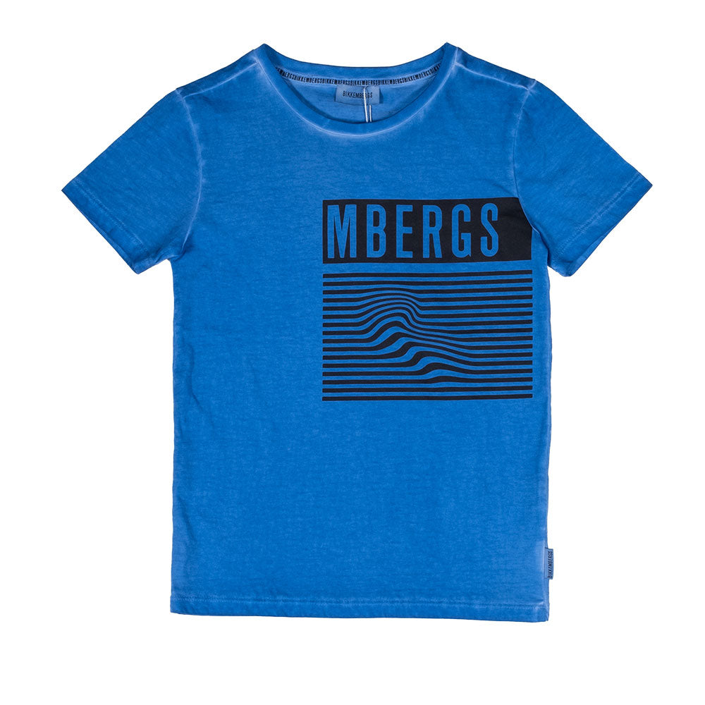 

T-shirt della Linea Abbigliamento Bambino Bikkembergs, a manica corta con logo stampato sul dav...