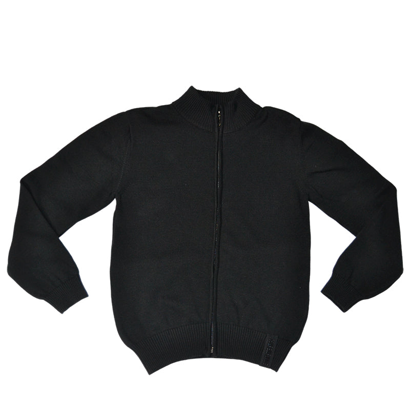 Cardigan della Liinea Abbigliamento Bambino Bikkembergs, con chiusura zip e mezzo collo. Disponib...