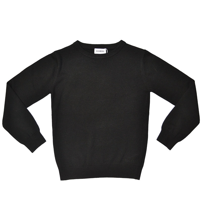 Maglione della Liinea Abbigliamento Bambino Bikkembergs, con modello regolare e scollo rotondo. D...