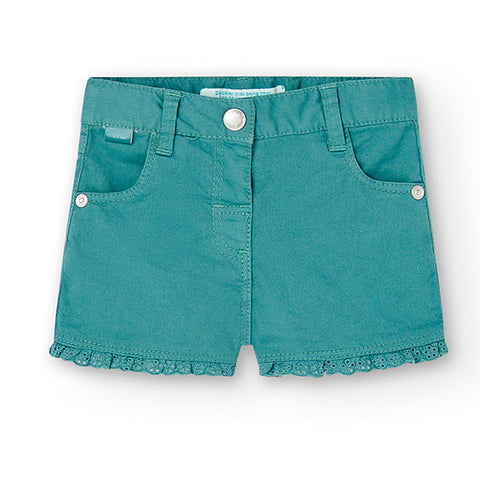 Short gabardina elastica per bimba