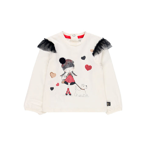 Maglietta jersey per bimba