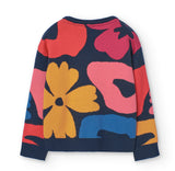 Maglione maglieria fiori per ragazza -BCI