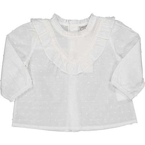 BLUSA M/L MUSSOLA PLUMETIS