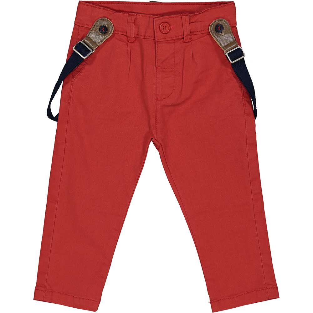 
Pantalone della Linea Abbigliamento Bambino Birba, cinque tasche con bretelline in elastico.

 
...