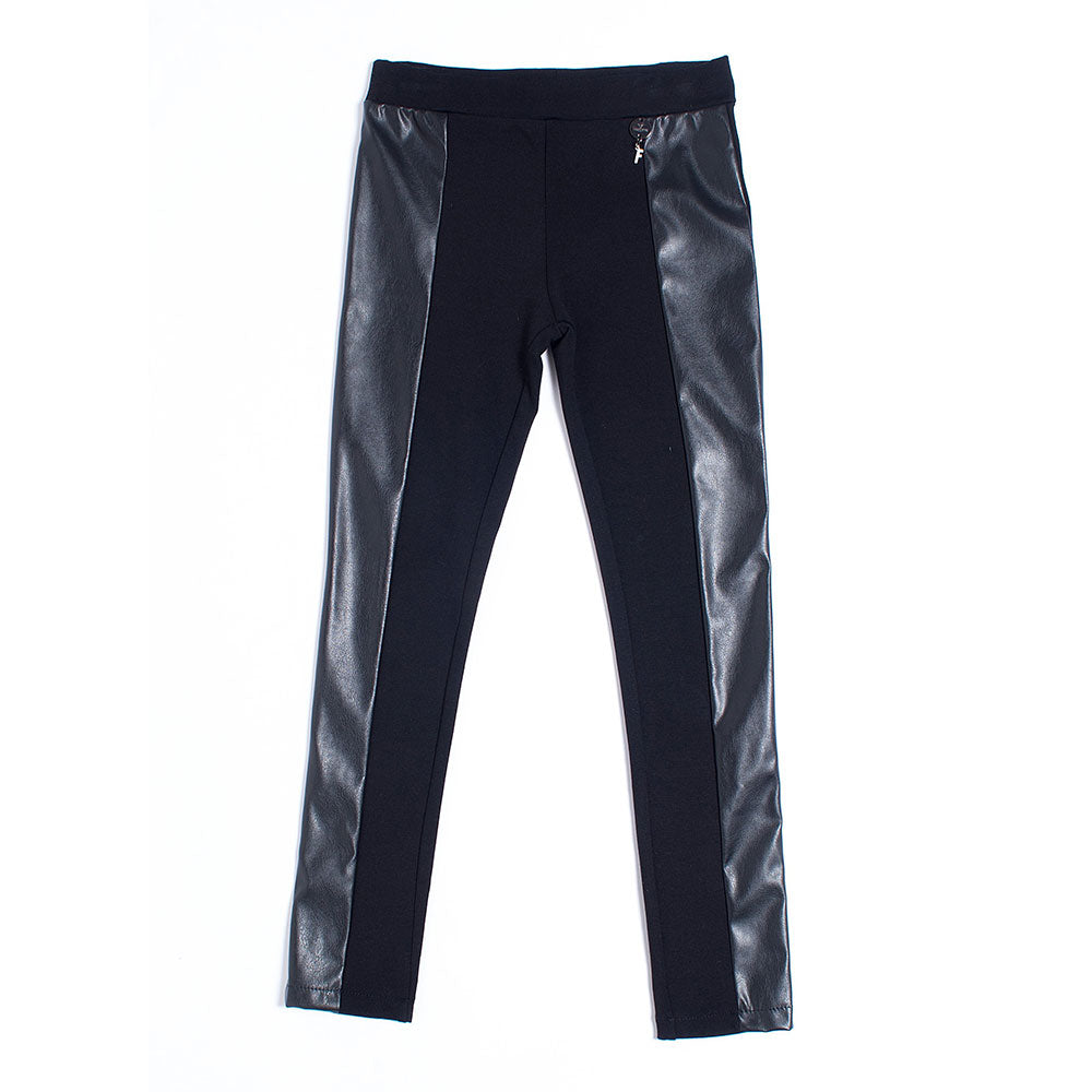 
  Pantalone leggins della linea abbigliamento bambina Fracomina Mini, con elastico
  in vita e b...