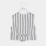 Gilet in lino bambino