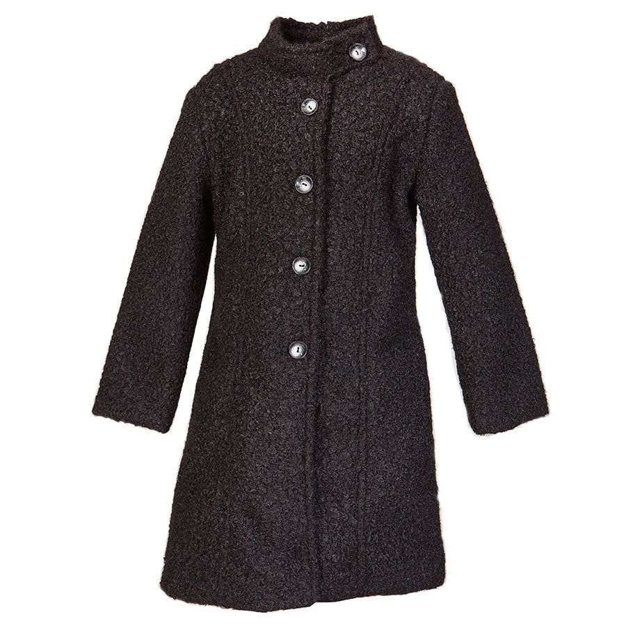 
  Cappotto della Linea Abbigliamento Bambina M&amp;B Fashion concolletto alla coreana
  e taglio...
