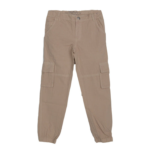 PANTALONE POPOLINE CON TASCONI