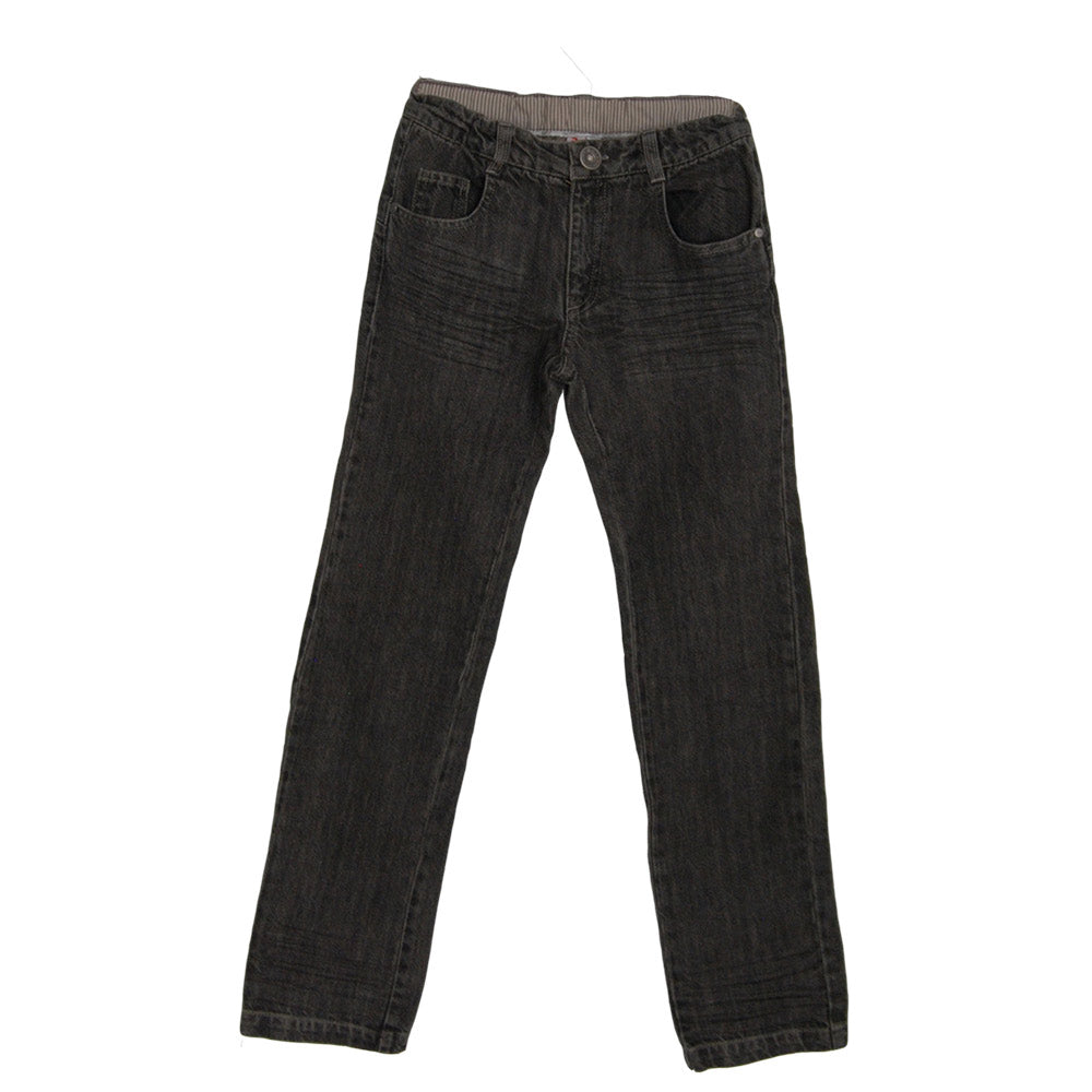 
  Jeans della linea abbigliamento bambino Mirtillo. Leggera arricciatura sul davanti
  e sul ret...