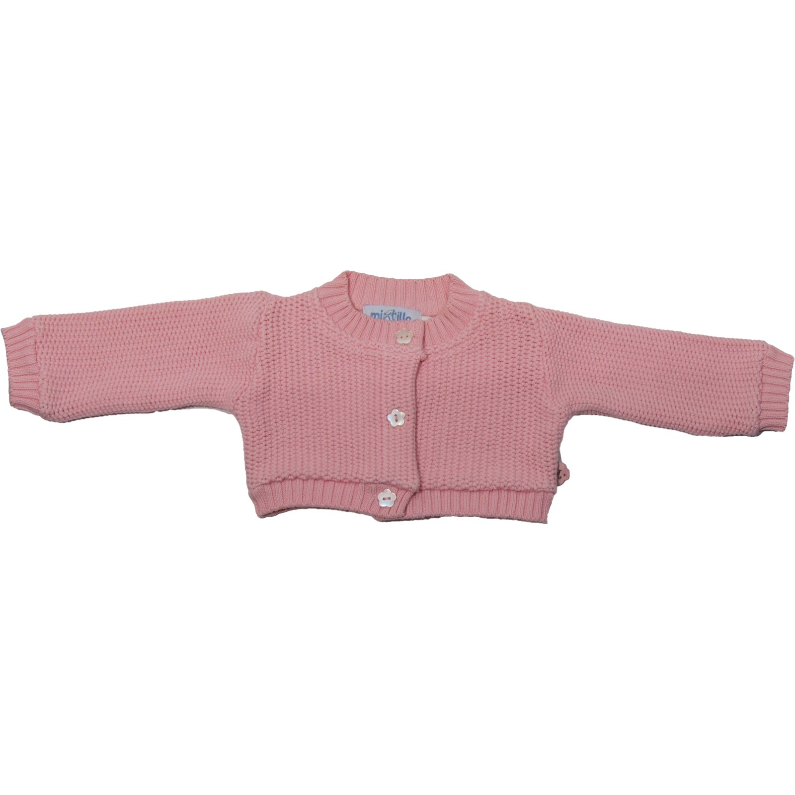 
  Scaldacuore girocollo dellla linea abbigliamento bambina Mirtillo. 



  100% cotone. 
