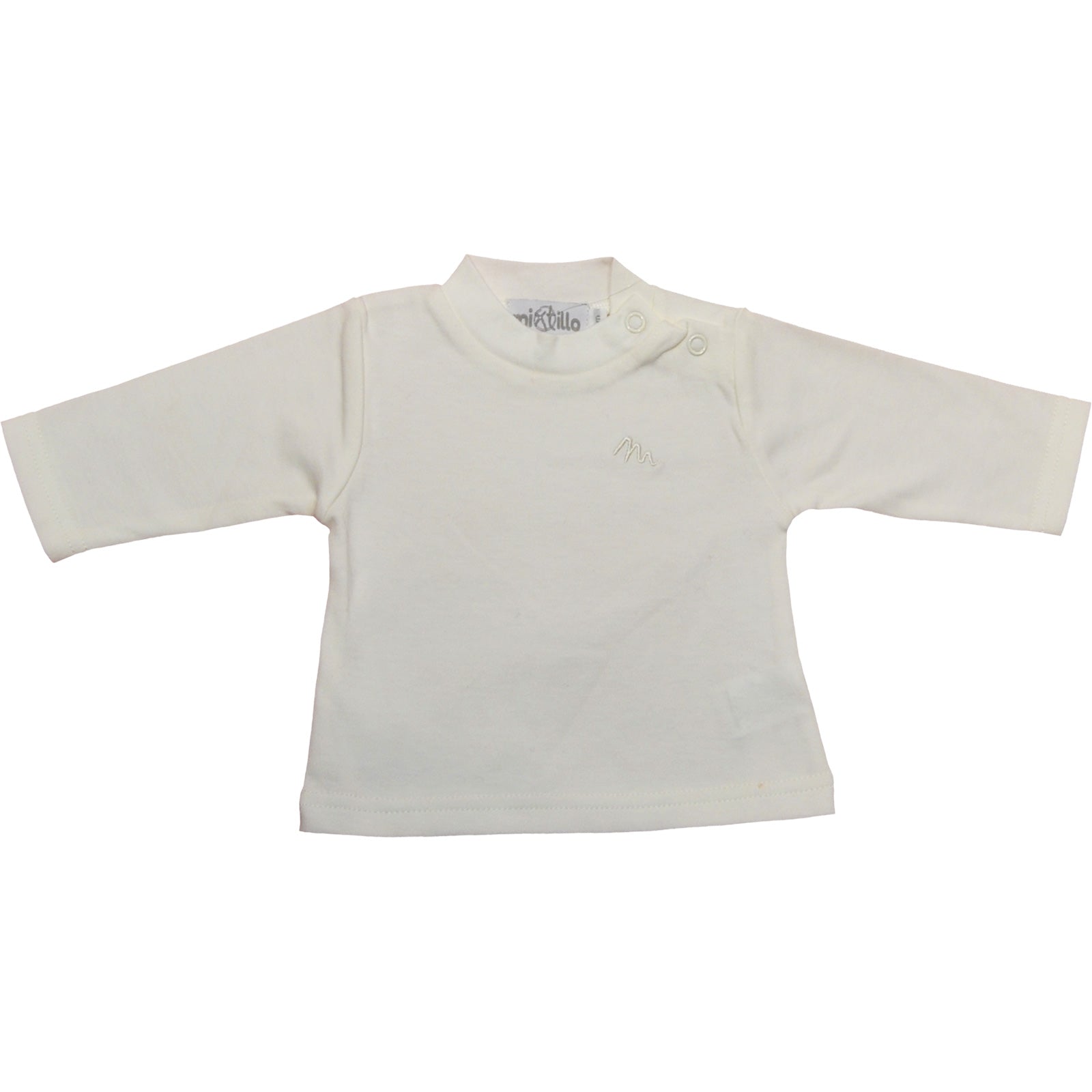 
  Lupetto dellla linea abbigliamento bambina Mirtillo abbottonato sulla spalla. 



  100% coton...