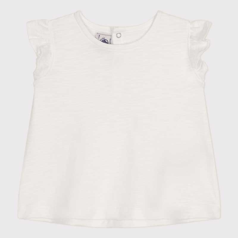 
Blusa senza maniche in jersey della Linea Abbigliamento Bambina Petit Bateau.
Molto raffinata co...