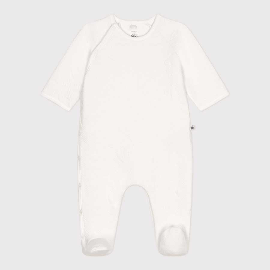 Tutina pigiama unisex della Linea Abbigliamento Petit Bateau in tubique
Il tubique è uno dei mate...