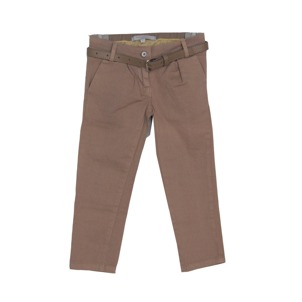 
  Pantalone della linea abbigliamento bambina Silvian Heach Kids, a tinta unita con
  tasche sui...