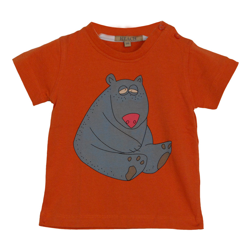 
  T-shirt della linea abbigliamento bambino Silvian Heach. Tinta unita con simpatica
  stampa su...