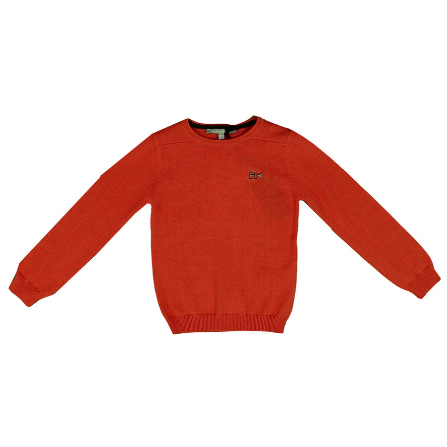 
  Maglioncino della linea abbigliamento bambino Silvian Heach Kids, modello classico
  a tinta u...