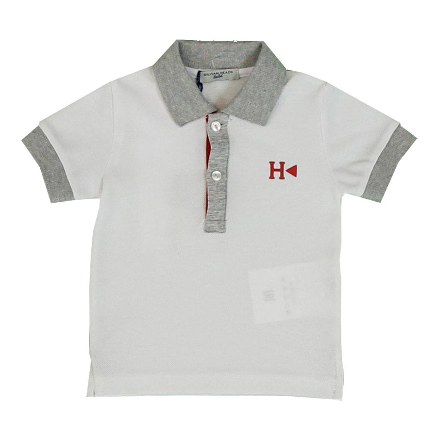 
  Polo della linea abbigliamento bambino Silvian Heach Bebè, modello manica corta
  a tinta unit...