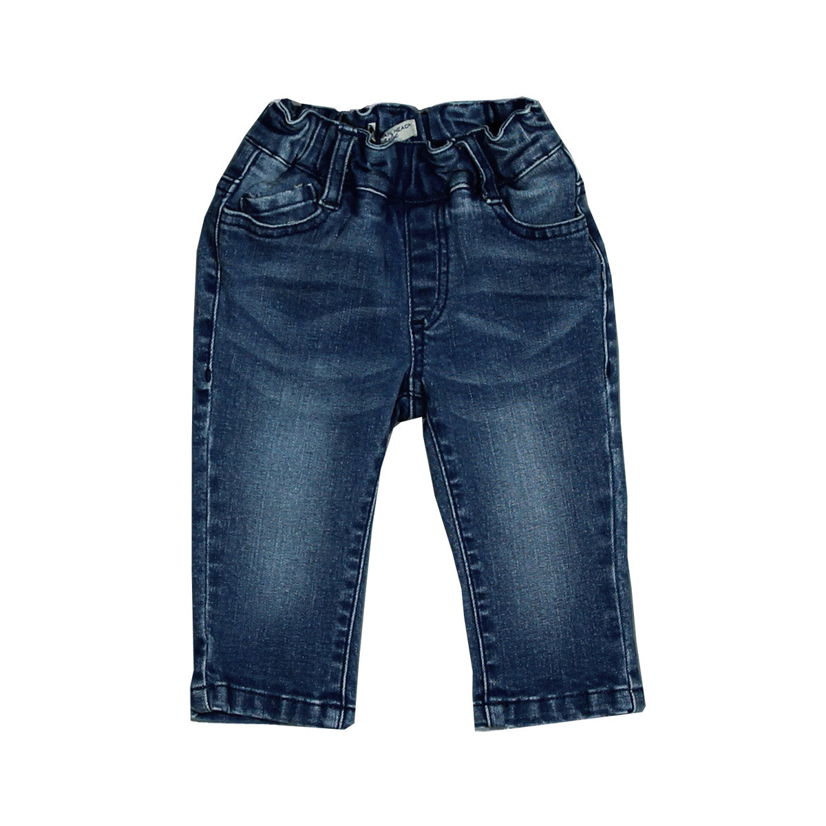 Jeans a sacchetto della linea abbigliamento bambino Silvian Heach Kids, con modello morbido ed el...