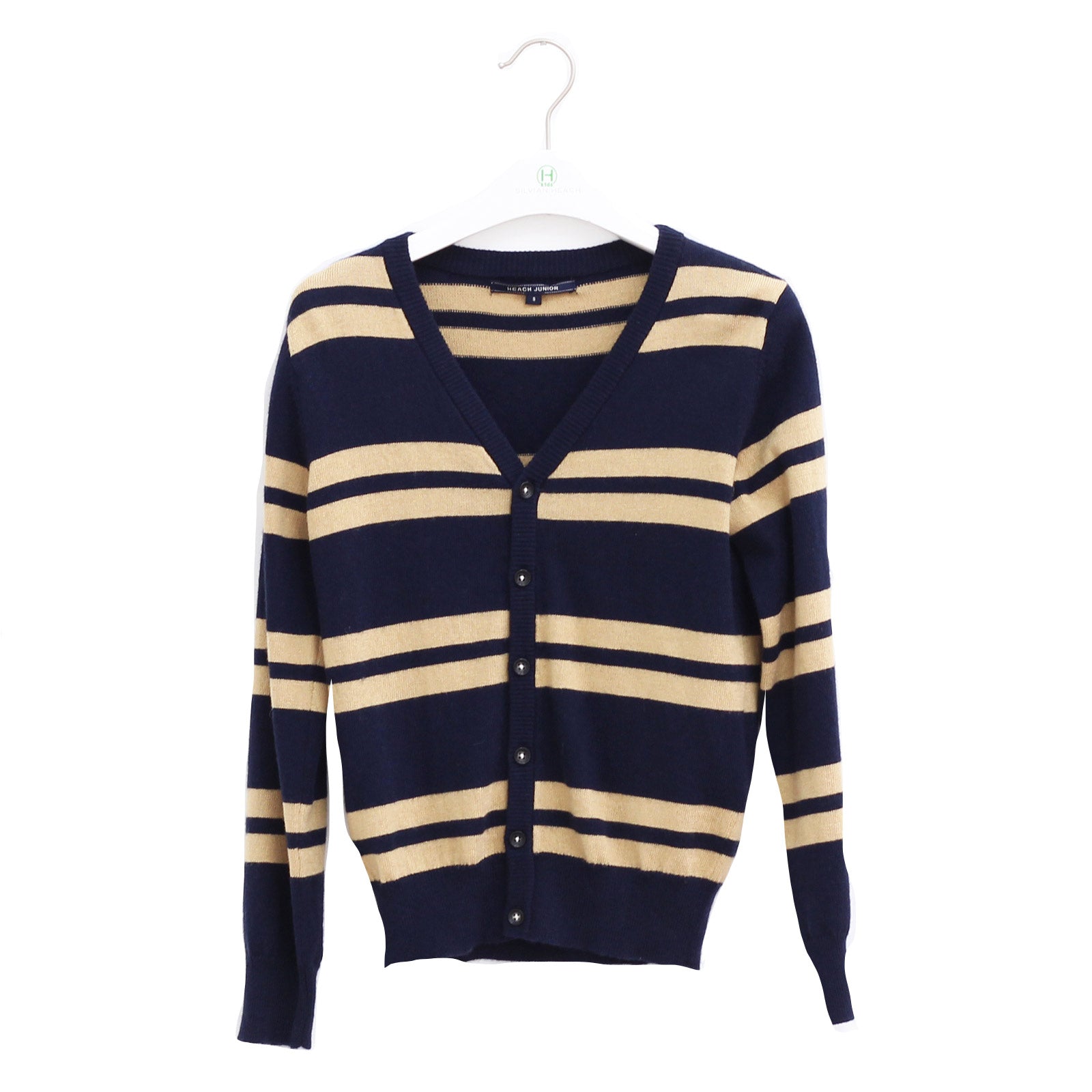 
  Cardigan della linea abbigliamento bambino Silvian Heach Kids con scollo a "v" da ragazzo, fan...