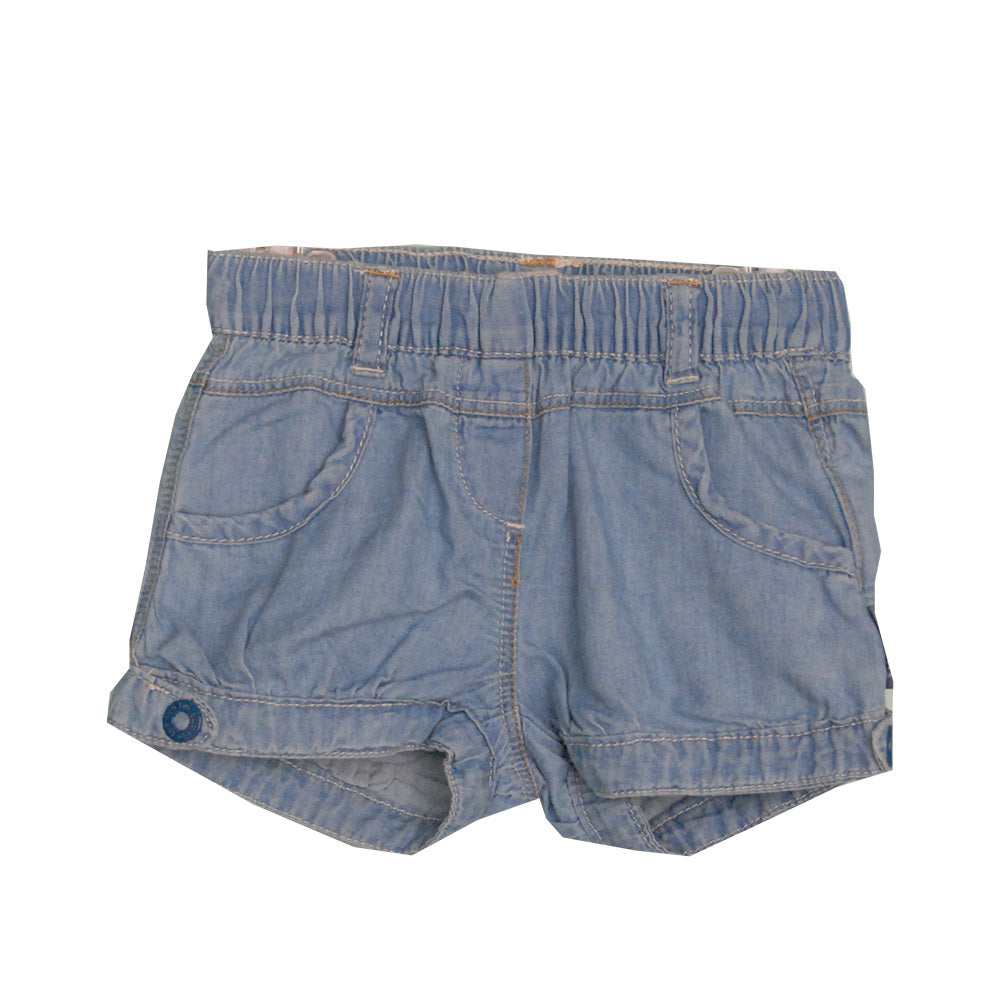 
  Shorts di jeans della linea abbigliamento bambina Tuc Tuc a sacchetto. Tasche sul
  davanti.

...