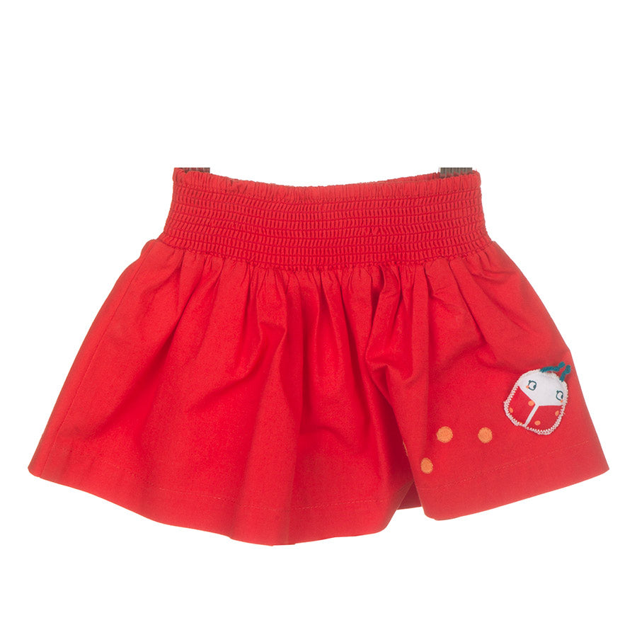 
  Gonnellina della linea abbigliamento bambina Tuc Tuc a tinta unita con taglio largo
  ed elast...