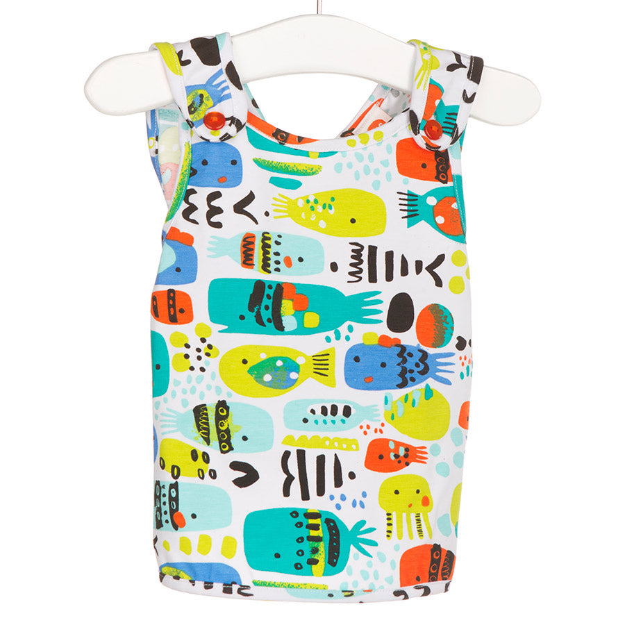 
  Top della linea abbigliamento bambina Tuc Tuc, modello corto conspalline che si
  incrociano s...