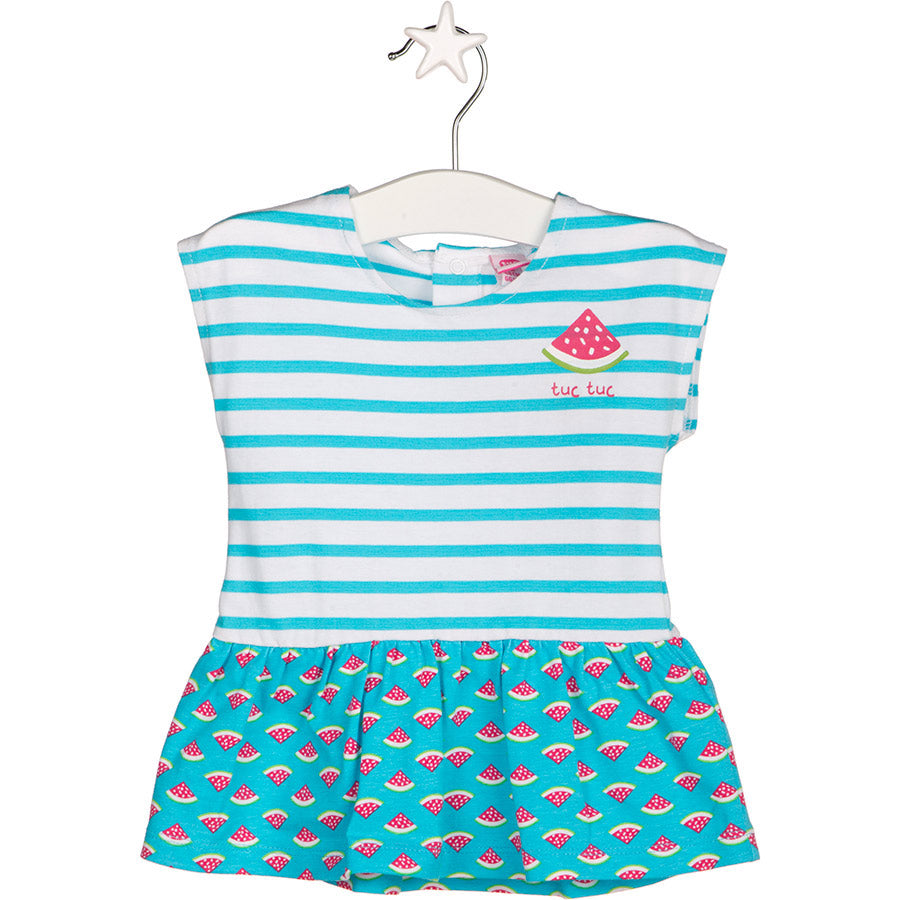 
  Vestito della linea abbigliamento bambina Tuc Tuc con chiusura sul dietro con bottoncini
  a p...