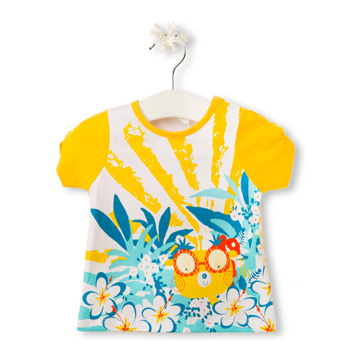 
  Maglietta della linea abbigliamento bambina Tuc Tuc, con bel disegno colorato sul
  davanti e ...