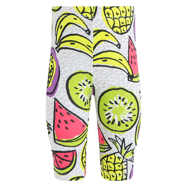 
  Leggins della linea abbigliamento bambina Tuc Tuc, a vita alta con fantasia fruit
  in colori ...