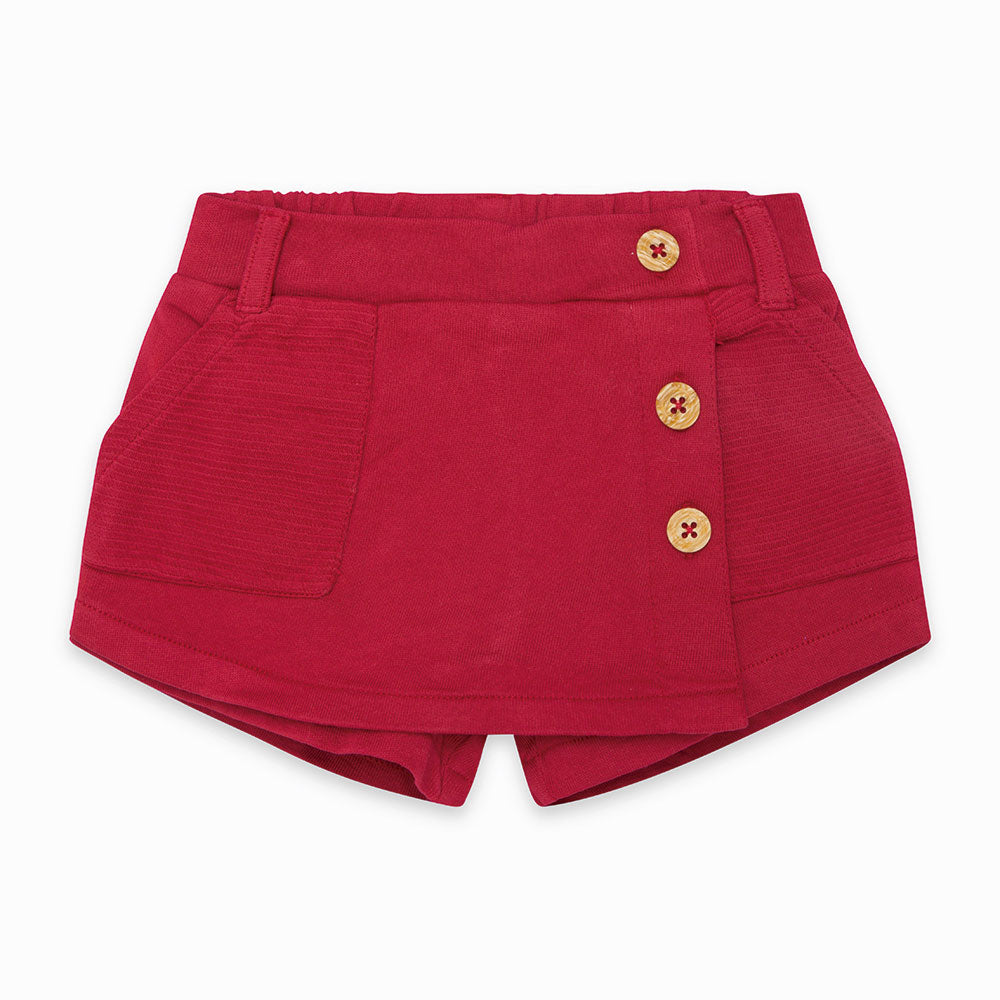 
  Pantaloncino finta gonna della Linea Abbigliamento Bambina Tuc Tuc a tinta unita
  e con botto...