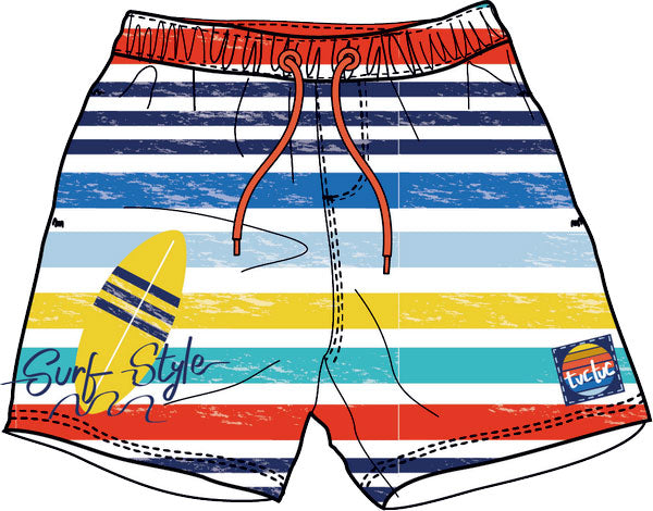 
Boxer Mare della Linea Abbigliamento Bambino Tuc Tuc, collezione Enjoy the Sun, con laccetto in ...