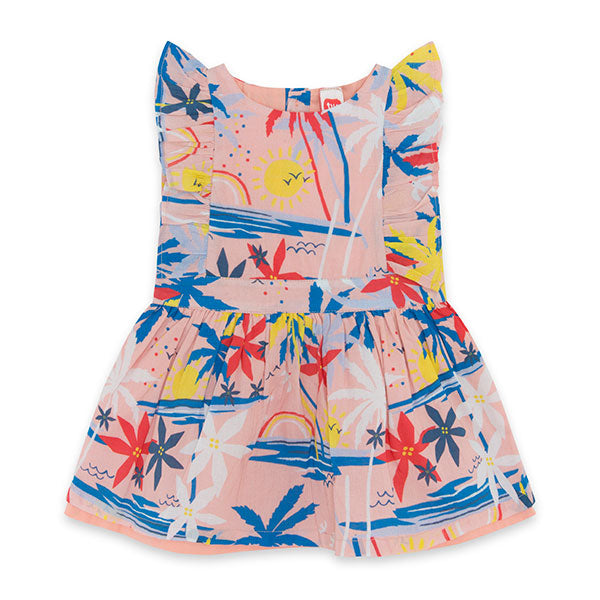 
  Abitino della Linea Abbigliamento Bambina Tuc Tuc, collezione enjoy the sun, con
  fantasia tr...