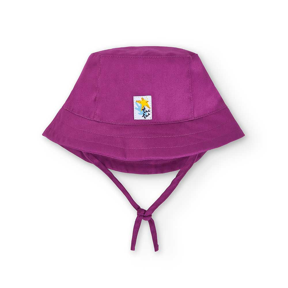 Cappello alla pescatora della Linea Abbigliamento Bambina Tuc Tuc, con laccetti sotto il mento e ...