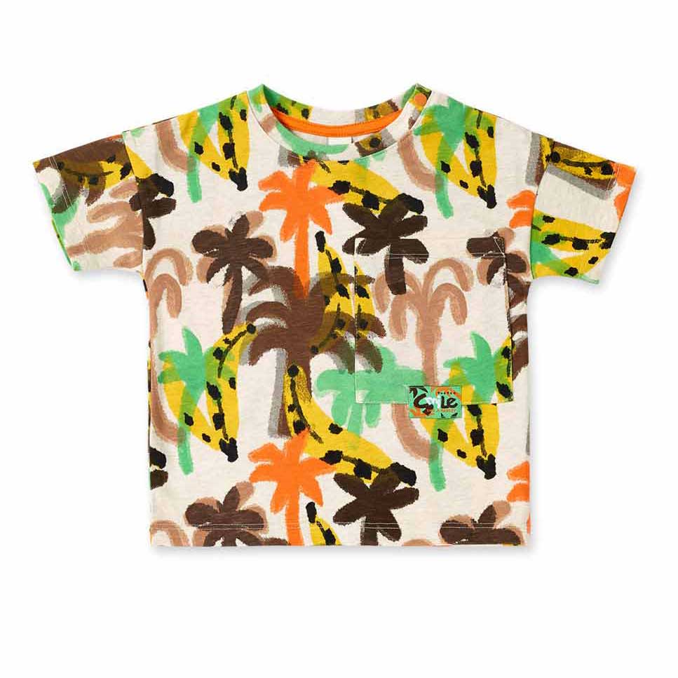 
T-shirt della Linea Abbigliamento Bambino tuc tuc, con taschino sul davanti, bottoncini a pressi...