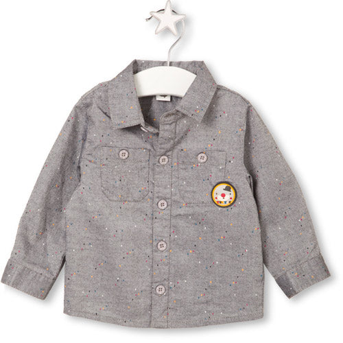 
  Camicia della linea abbigliamento bambino Tuc Tuc a tinta unita con fantasia di
  micropois mu...