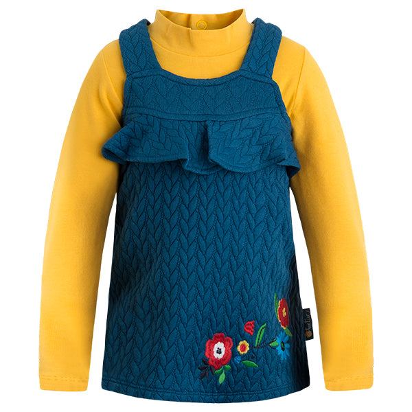 
  Completino due pezzi della Linea Abbigliamento Bambina Tuc Tuc composto da lupetto
  tinta uni...