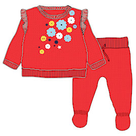 CONJUNTO TRICOT NIÑA