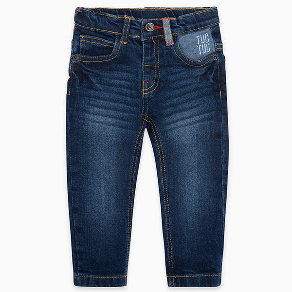 
  Pantaloni jeans della Linea Abbigliamento Bambino Tuc Tuc basico.
