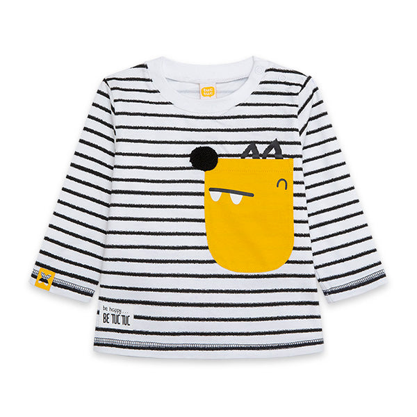 
  T-shirt a manica lunga della linea Abbigliamento Bambino Tuc Tuc, collezione Bee
  Happy, con ...