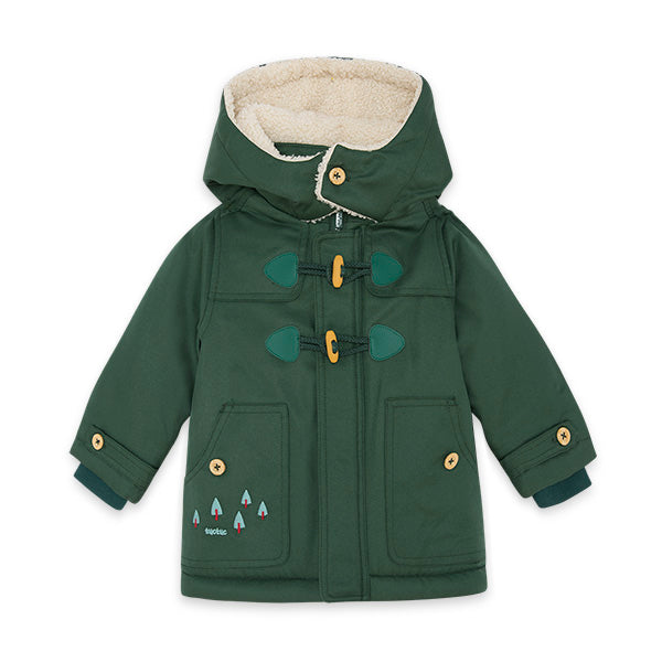 
  Parka della linea abbigliamento bambino tuc Tuc, collezione Highlands, con alamari
  e chiusur...