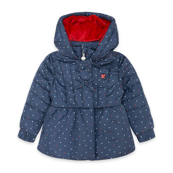 
  Piumino della linea abbigliamento bambina Tuc tuc, collezione Hello London, con
  cappuccio e ...