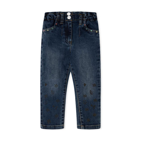 DENIM TROUSERS