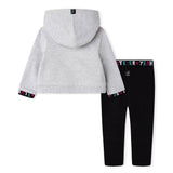 PLUSH SWEATSHIRT AND LEGGINGS