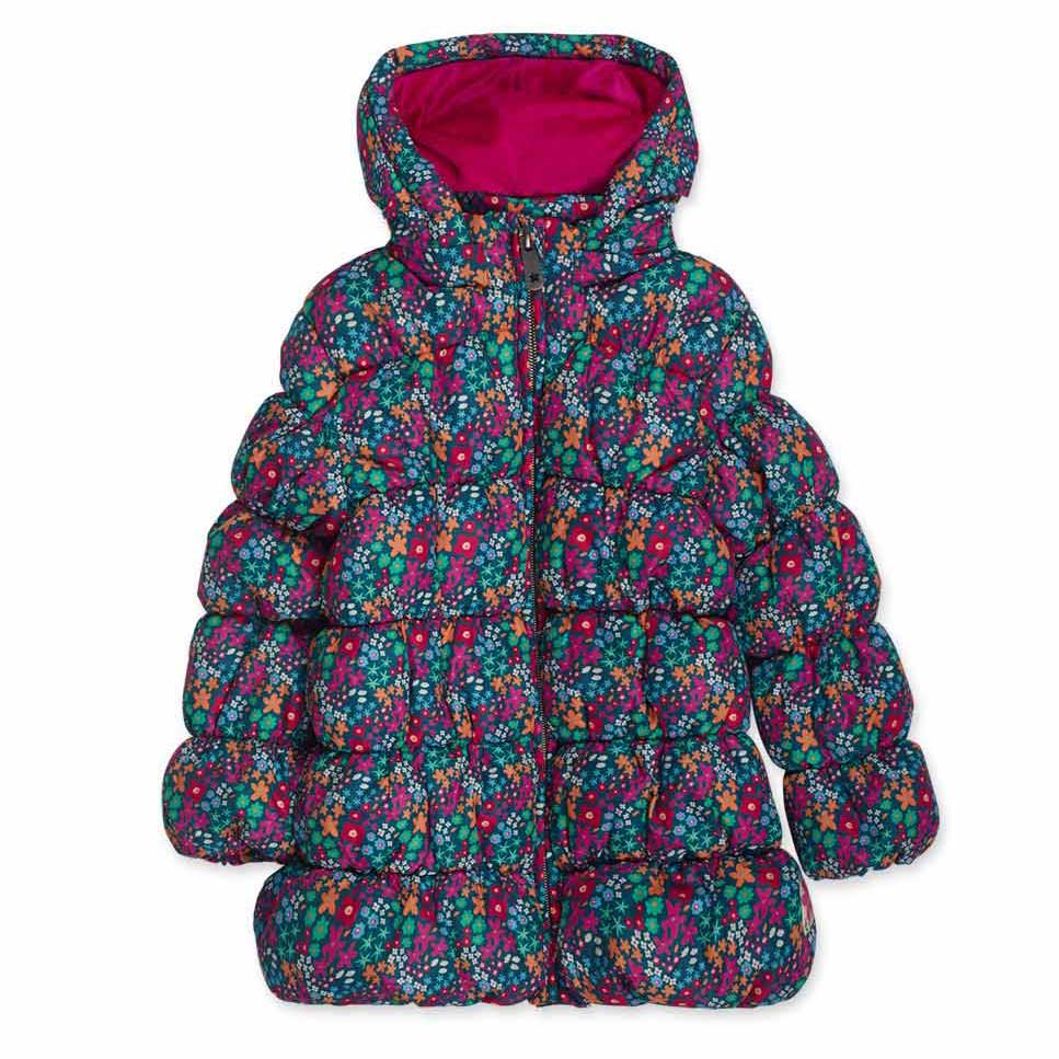 Piumino della Linea Abbigliamento Bambina Tuc Tuc, con cappuccio estraibile ed all'interno fodera...