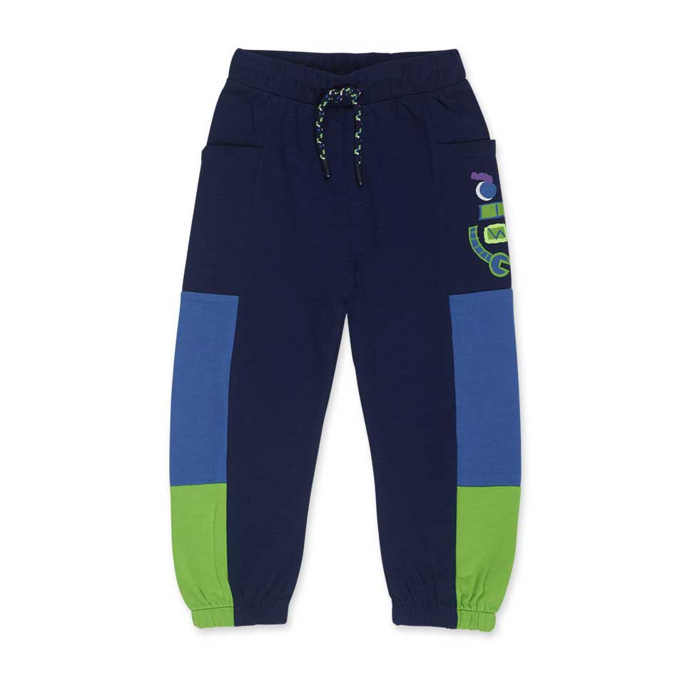 Pantalone della  Linea Abbigliamento Bambino tuc Tuc, con parti ed inserti in contrasto di colore...