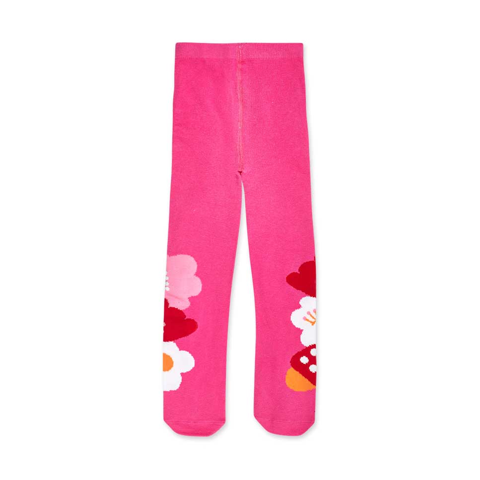 
Calzamaglie della Linea Abbigliamento Bambina Tuc Tuc, con fantasia a cuori su fondo fucsia.

Co...